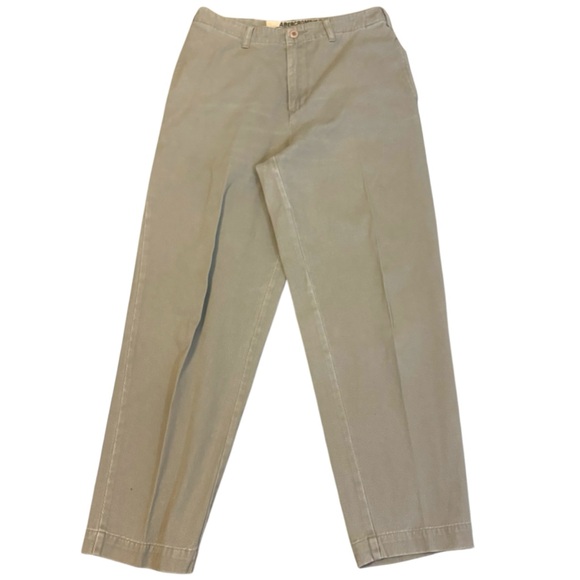 Abercrombie & Fitch Pants - Abercrombie & Fitch Vintage Straight Leg Pants in Light Tan Size 10, 100% cotton